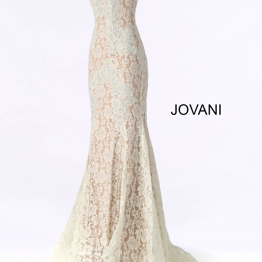 Jovani wedding dress fit and flare size 14